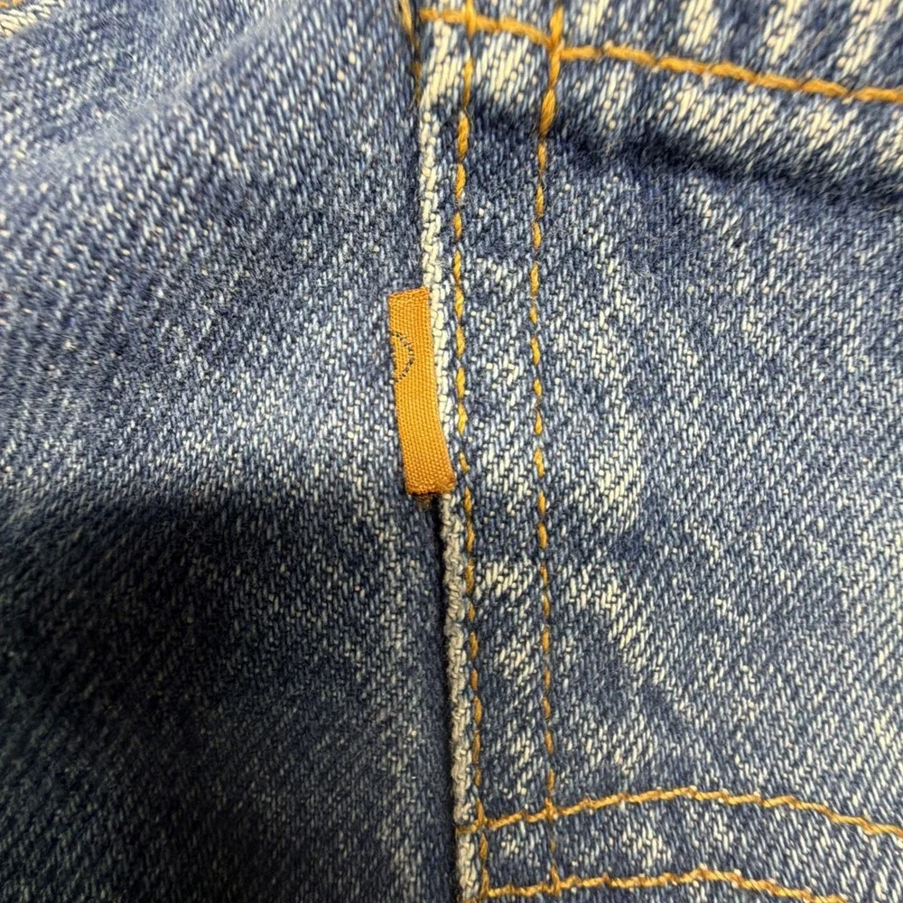VTG Levi's 505 Orange Tab Straight Jeans Mens 36x34 (Fits 34x33) Made in USA
